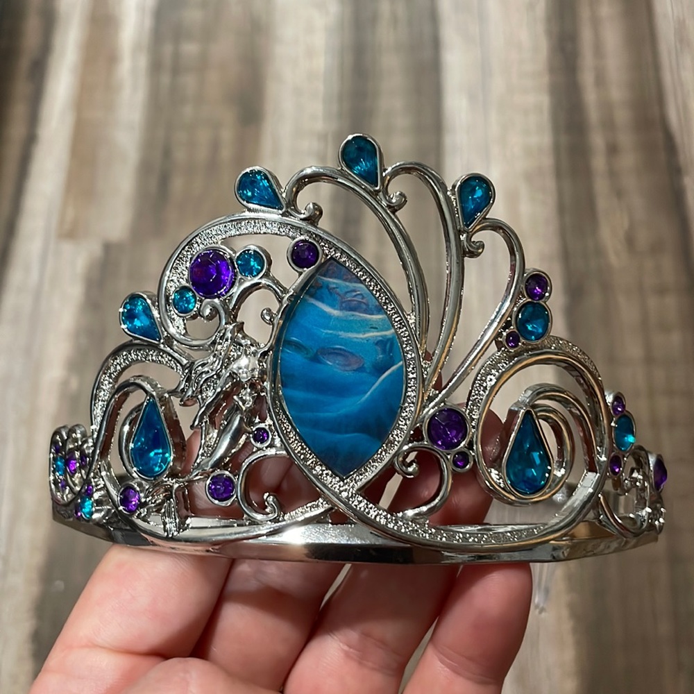 Disney Princess Metal Tiara Crown Ariel perfect for dress up or Halloween